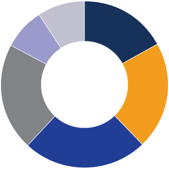 Diagramme circulaire du Portefeuille de croissance maximale Precision MD